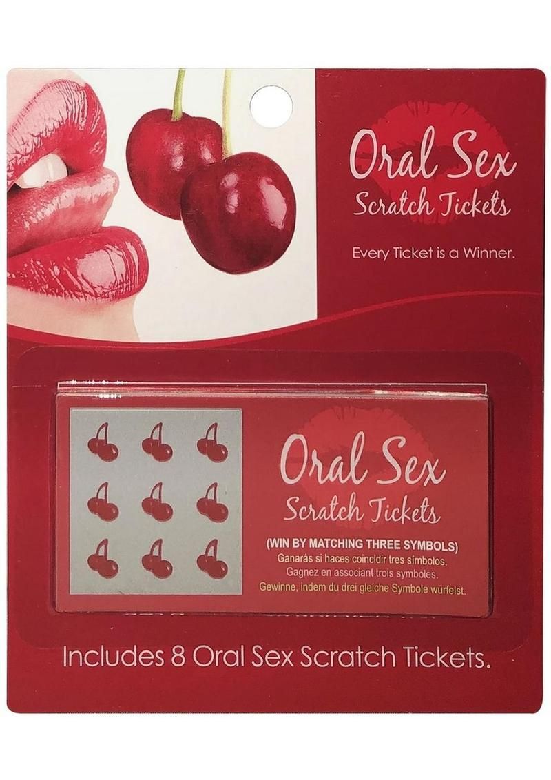 ORAL SEX SCRATCH TICKETS (DISC.)