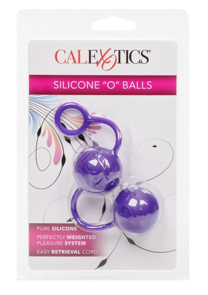 POSH SILICONE "O" BALLS PURPLE