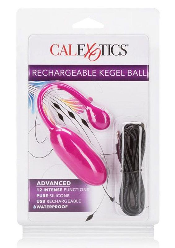 RECHARGEABLE KEGAL BALL 3in PINK