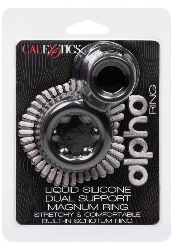 ALPHA LIQUID SILICONE DUAL MAGNUM RING