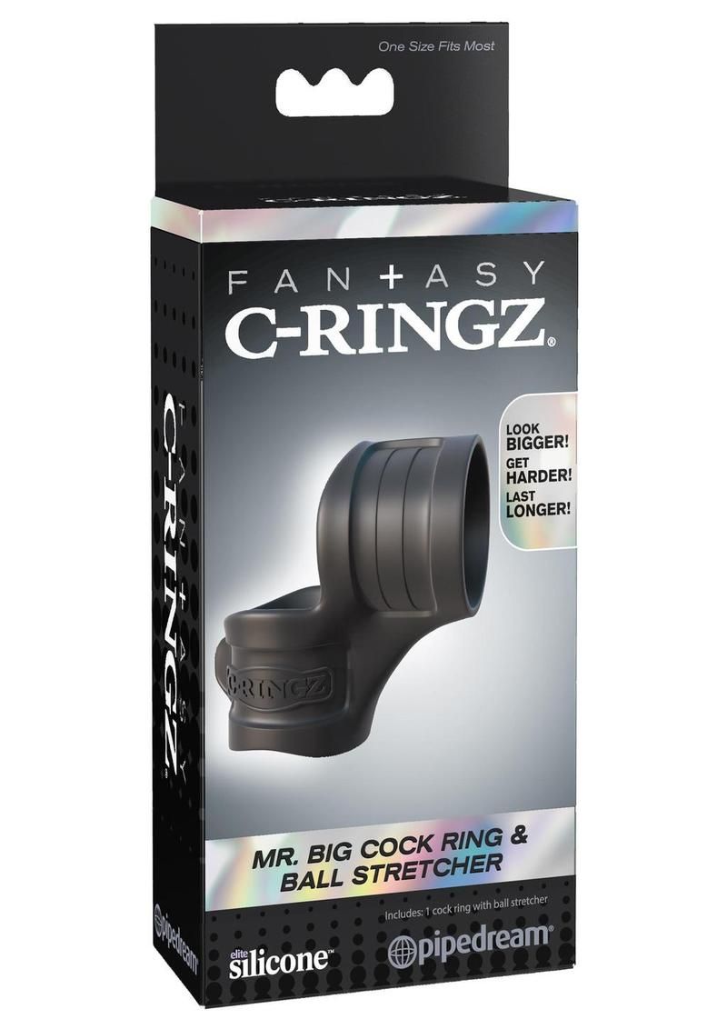 C-RINGZ MR BIG COCK RING AND BALL STRETCHER