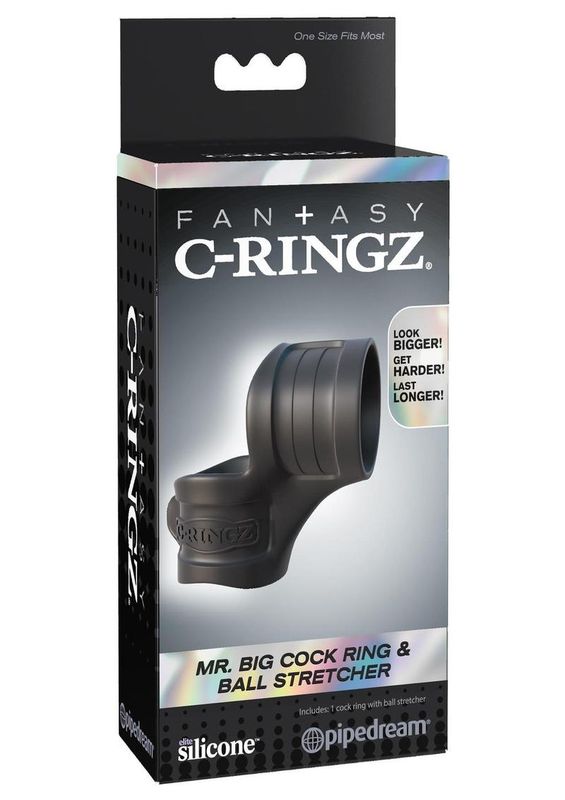 C-RINGZ MR BIG COCK RING AND BALL STRETCHER