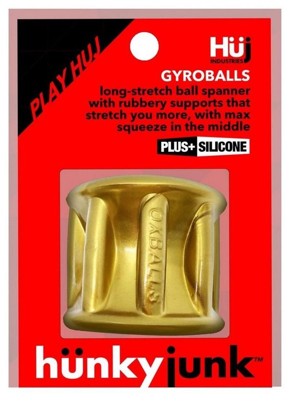 HUNKYJUNK GYROBALL BALLSTRETCHER, Color: BRONZE METAL
