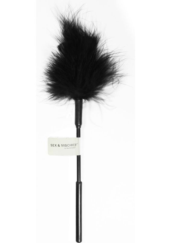 SEX & MISCHIEF FEATHER TICKLER BLACK