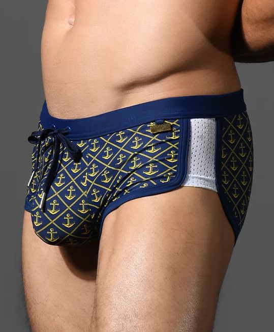 ANDREW CHRISTIAN NAUTICAL TRUNK, Size: SMALL