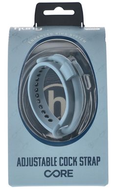 HUNG ADJUSTABLE COCK STRAP BLUE