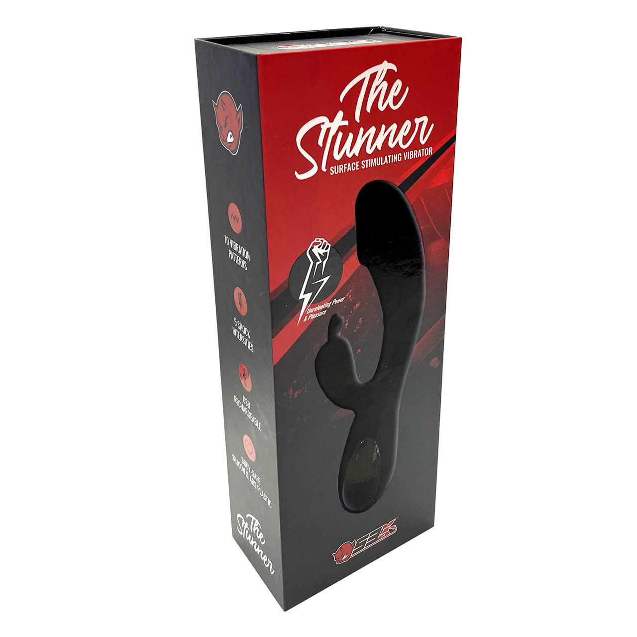 THE STUNNER SURFACE STIMULATING VIBRATOR