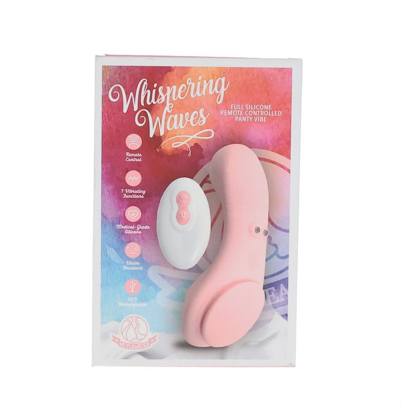 WHISPERING WAVES REMOTE CONTROLLED PANTY VIBE WHISPERING WAVES REMOTE CONTROLLED PANTY VIBE