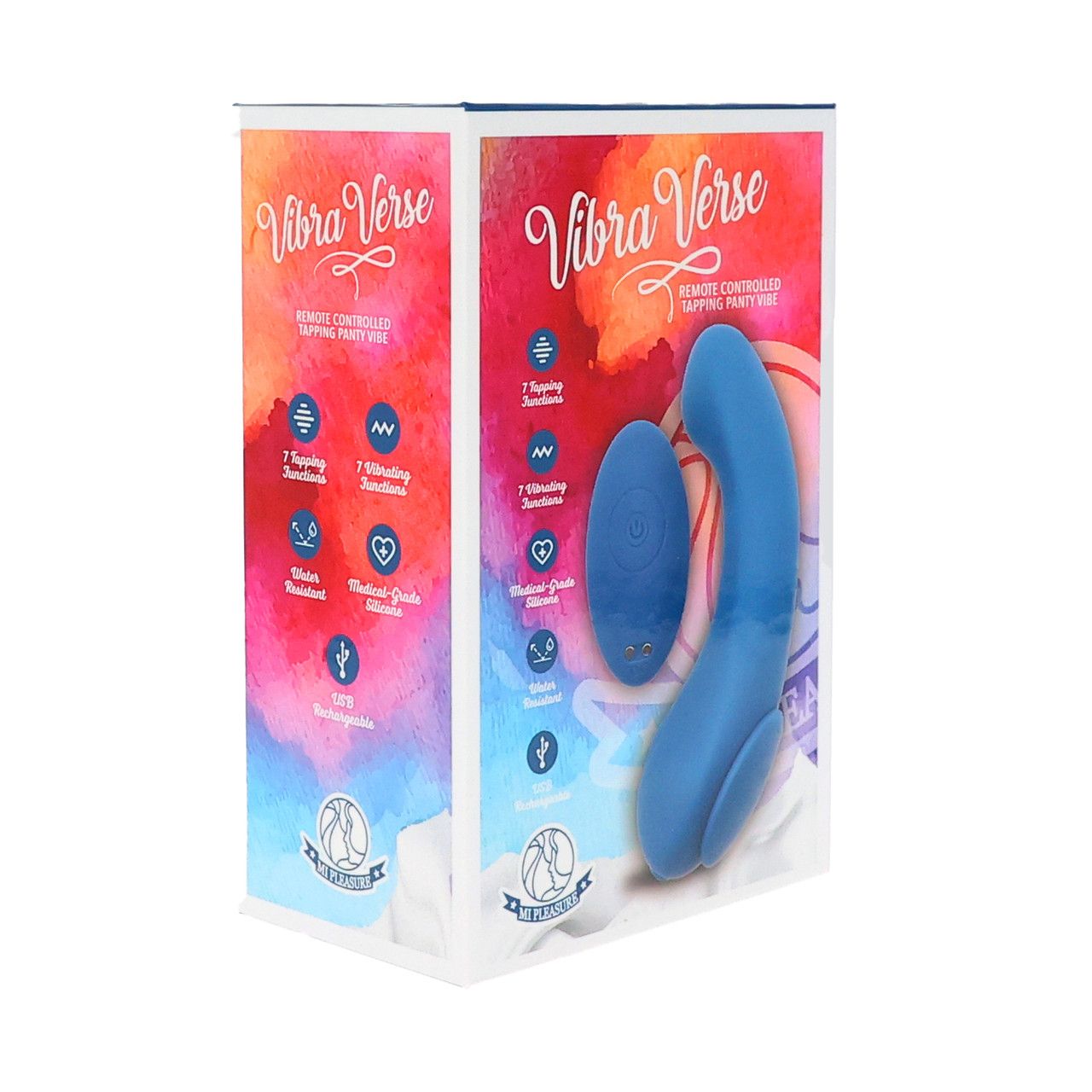 VIBRA VERSE REMOTE CONTROLLED TAPPING PANTY VIBE
