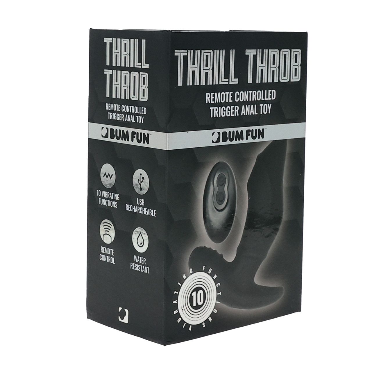 THRILL THROB REMOTE CONTROLLED TRIGGER ANAL TOY