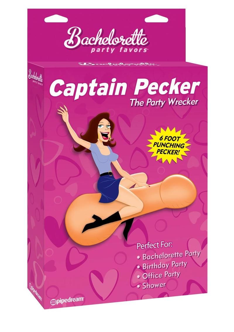 BACHELORETTE PARTY FAVORS CAPTAIN PECKER THE PARTY WRECKER