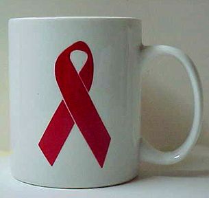 RED RIBBON MUG