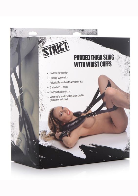 STRICT PADDED THIGH SLING WITH WRIST CUFFS
