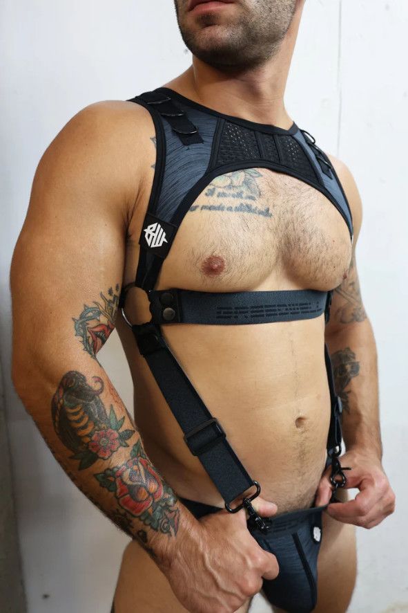 BREEDWELL COCKPIT TANK HARNESS BLACK, Size: S/M