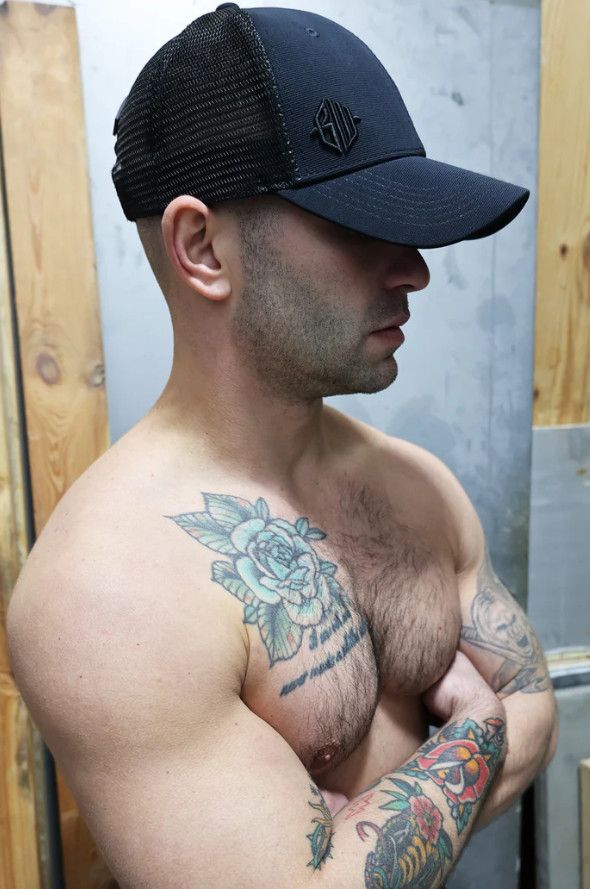 BREEDWELL DIRTY TRUCKER HAT ONE SIZE, Color: NAVY