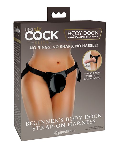 KING COCK ELITE BEGINNERS BODY DOCK STRAP ON HARNESS KING COCK ELITE BEGINNERS BODY DOCK STRAP ON HARNESS