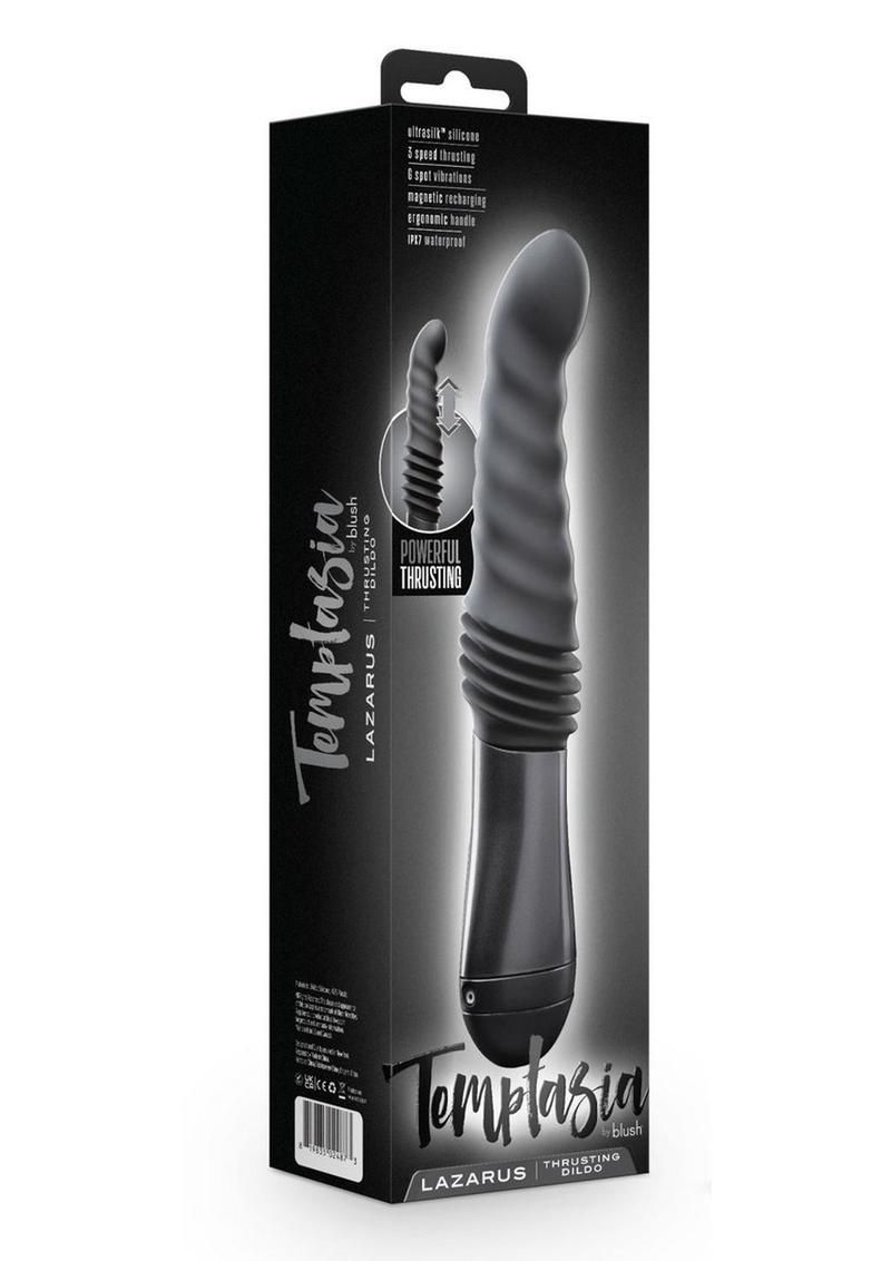 TEMPTASIA LAZARUS RECHARGEABLE THRUSTING DILDO