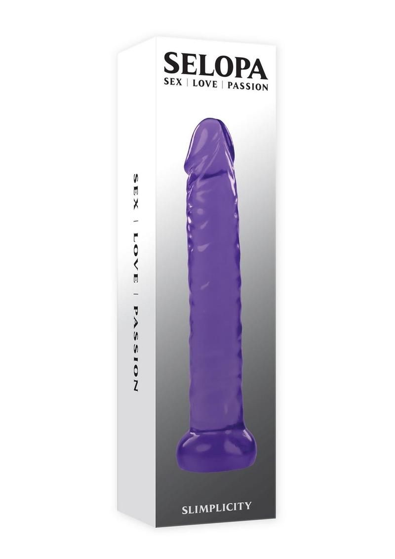 SELOPA SIMPLICITY DILDO 5" PURPLE