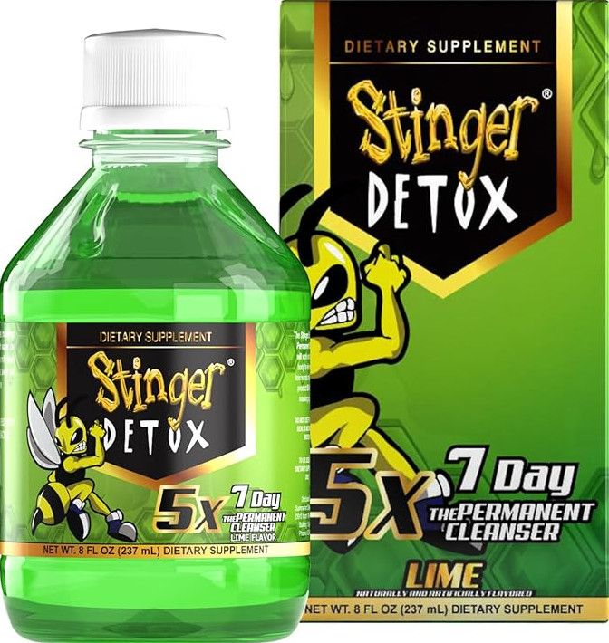 STINGER DETOX 5X 7 DAY PERMANENT CLEANSER LIME