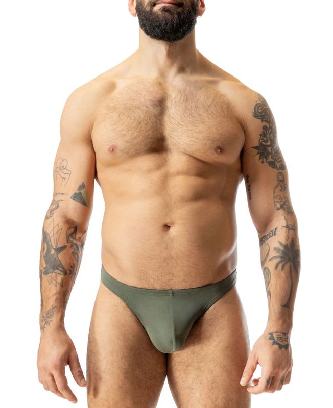NASTY PIG SWOLE THONG ARMY GREEN
