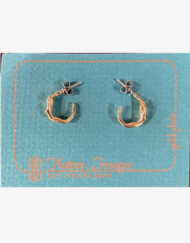 FEMALE FIGURE HOOP EARRINGS