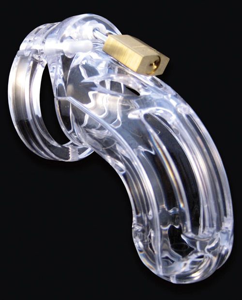 THE CURVE MALE CHASITY DEVICE CLEAR