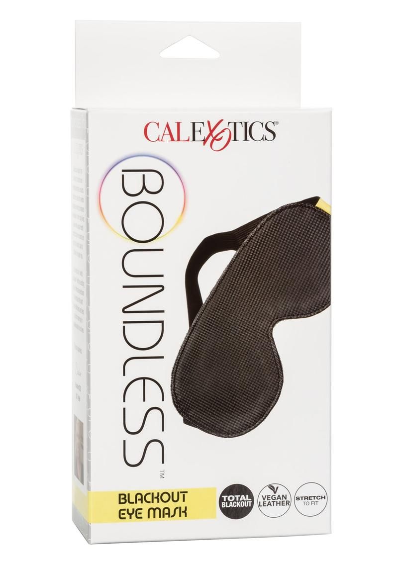 BOUNDLESS BLACKOUT EYE MASK BLACK