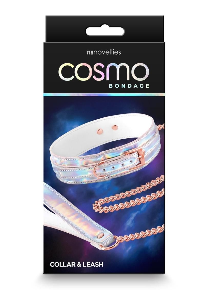 COSMO BONDAGE RAINBOW COLLAR & LEASH