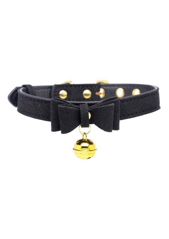 MASTER SERIES GOLDEN KITTY COLLAR BALCK & GOLD