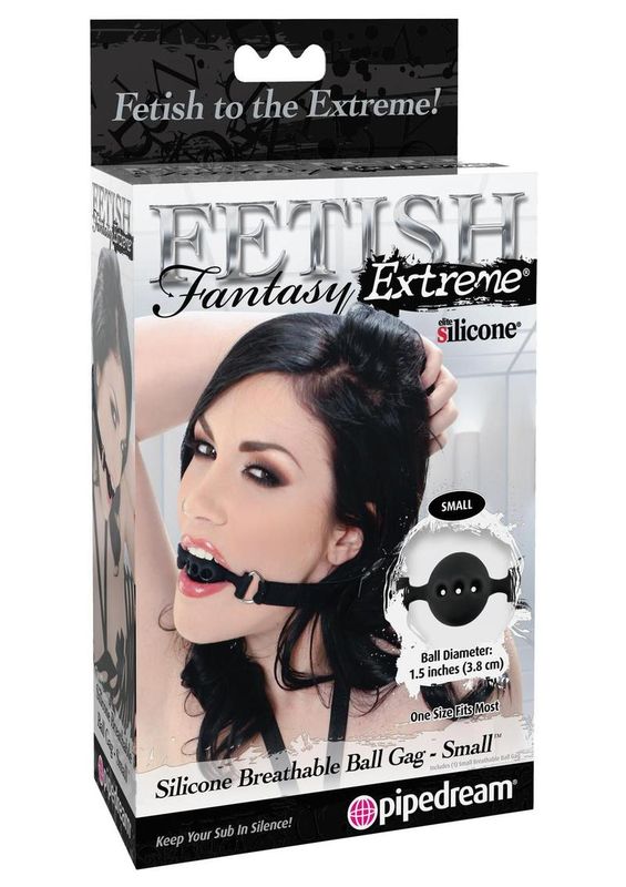 FETISH FANTASY EXTREME SMALL SILICONE BREATHABLE BALL GAG