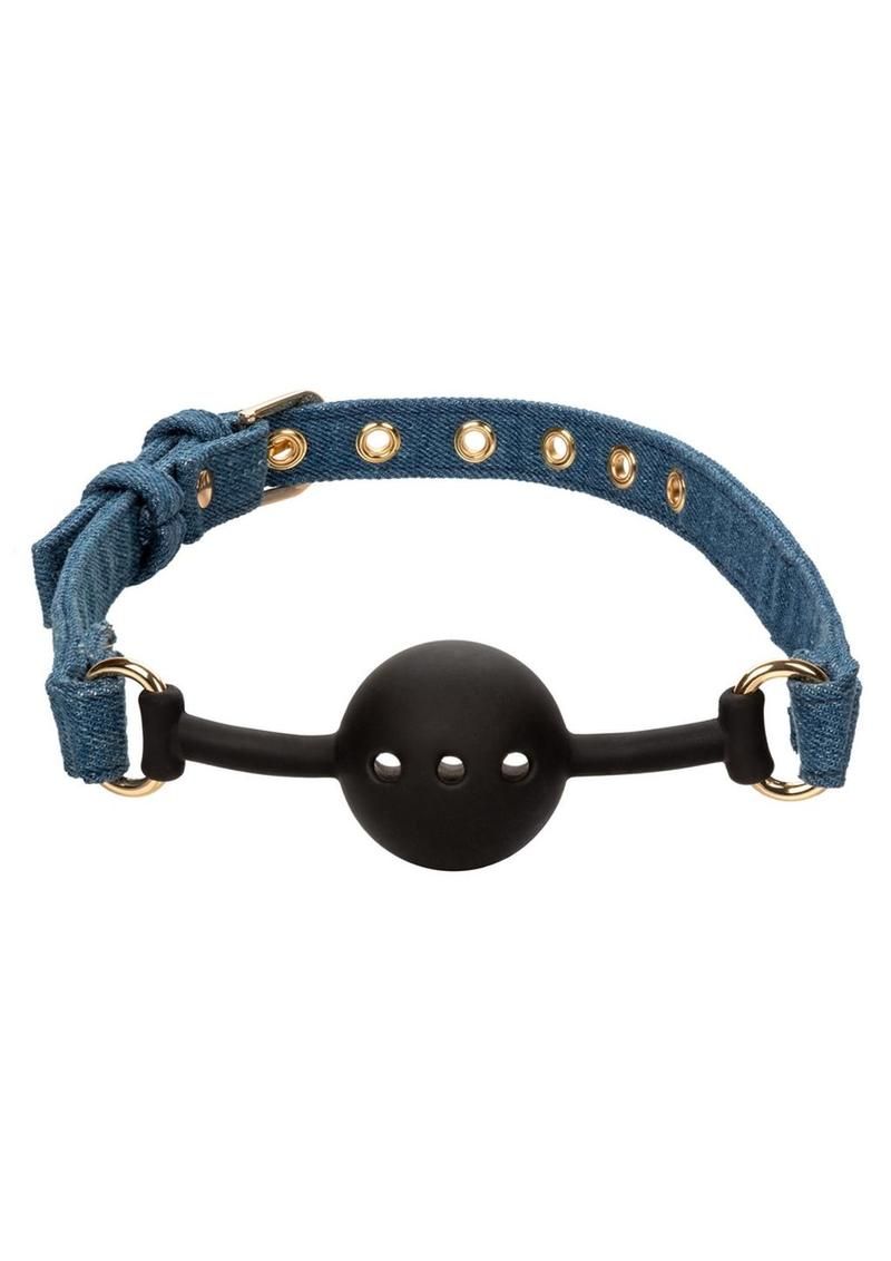 RIDE 'EM PREMIUM DENIM COLLECTION BALL GAG