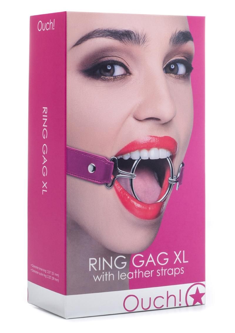 OUCH! XL RING GAG PINK