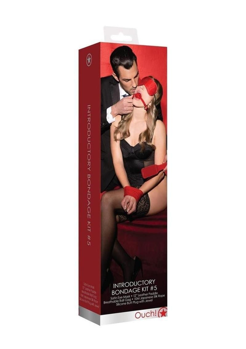 OUCH INTRO BONDAGE KIT #5  RED