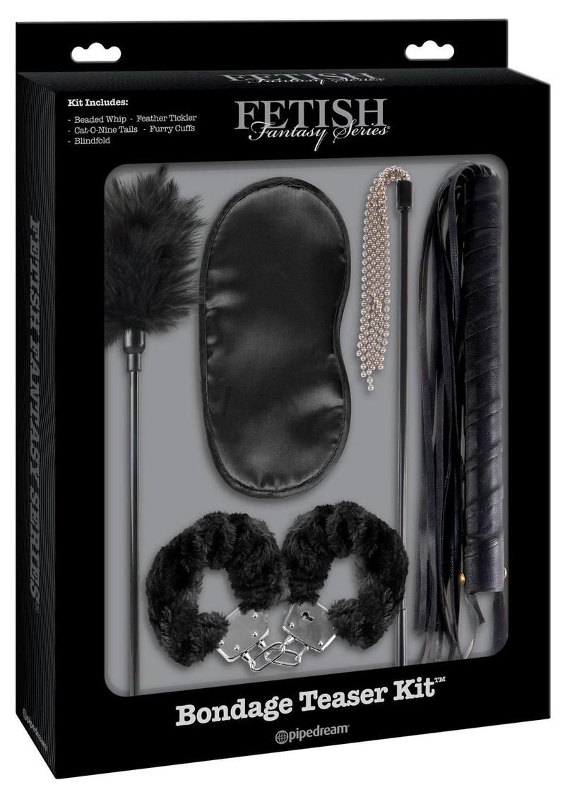 FETISH FANTASY BONDAGE TEAZER KIT BLACK