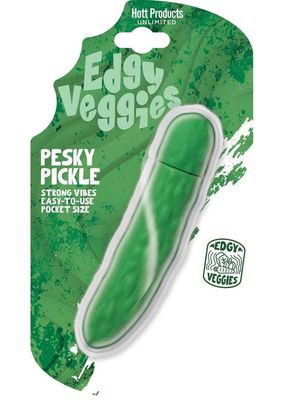 EDGY VEGGIE PESKY PICKLE SILICONE VIBRATOR