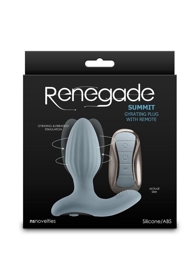 RENEGADE SUMMIT SILICONE PROSTATE STIMULATOR GRAY