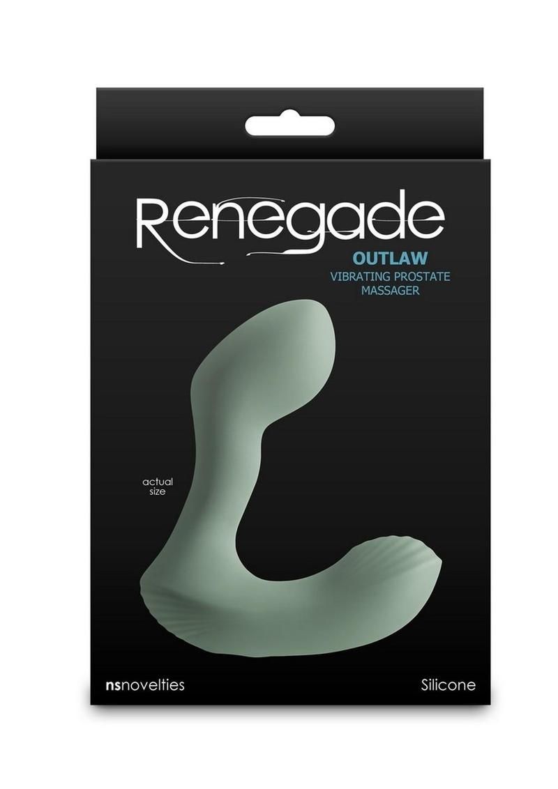 RENEGADE OUTLAW SILICONE PROSTATE STIMULATOR GREEN