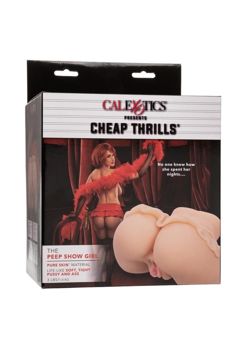 CHEAP THRILLS PEEP SHOW GIRL STROKER