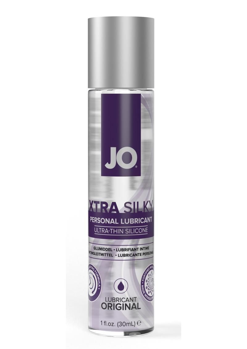 JO XTRA SILKY THIN SILICONE , Size: 1 oz