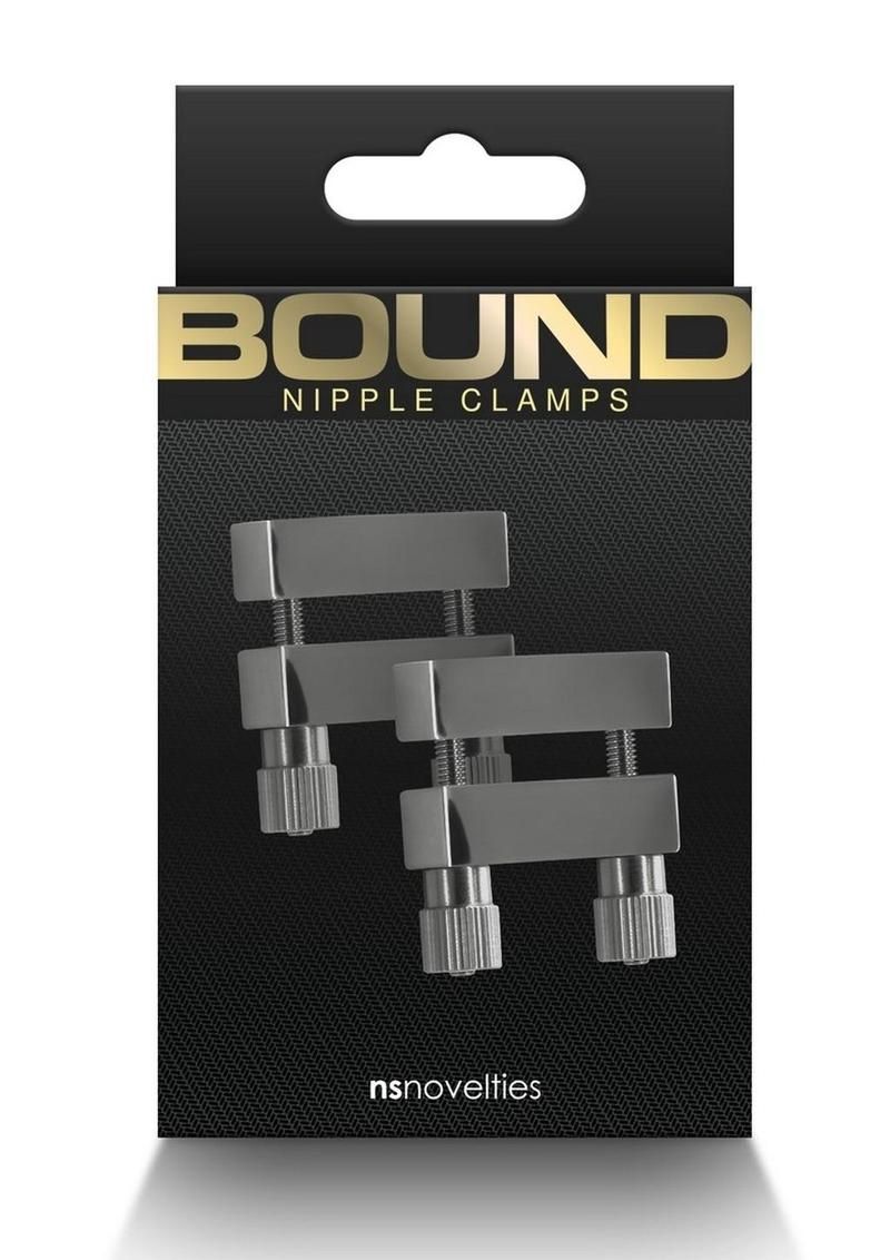 BOUND NIPPLE CLAMPS V1 GUNMETAL