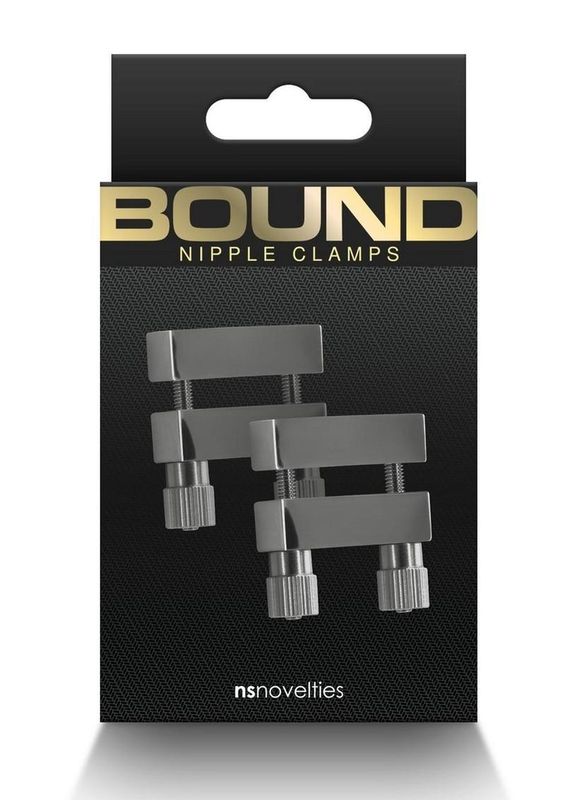 BOUND NIPPLE CLAMPS V1 GUNMETAL