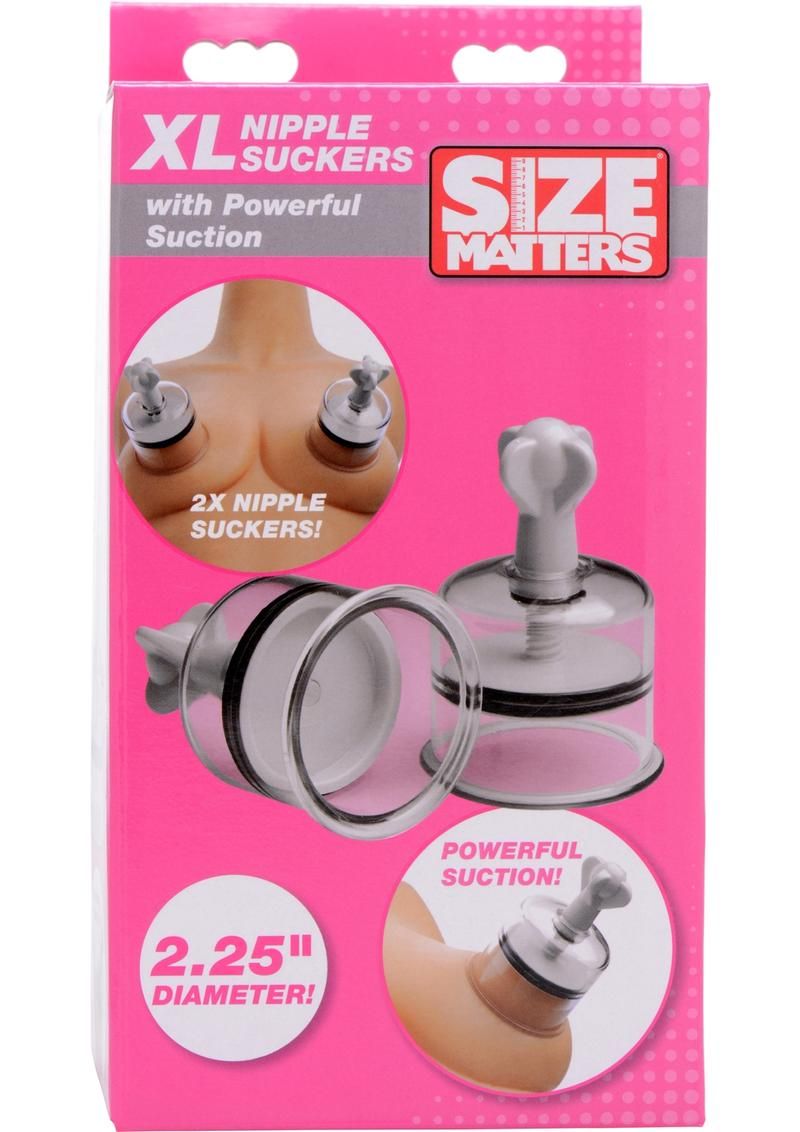 SIZE MATTERS XL NIPPLE SUCKERS