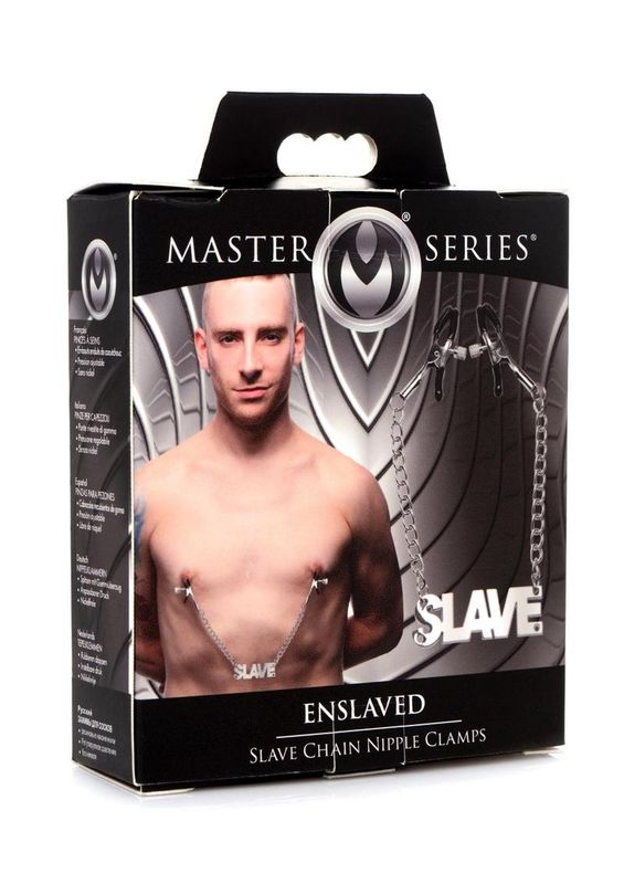 MASTER SERIES ENSLAVED SLAVE CHAIN SILVER