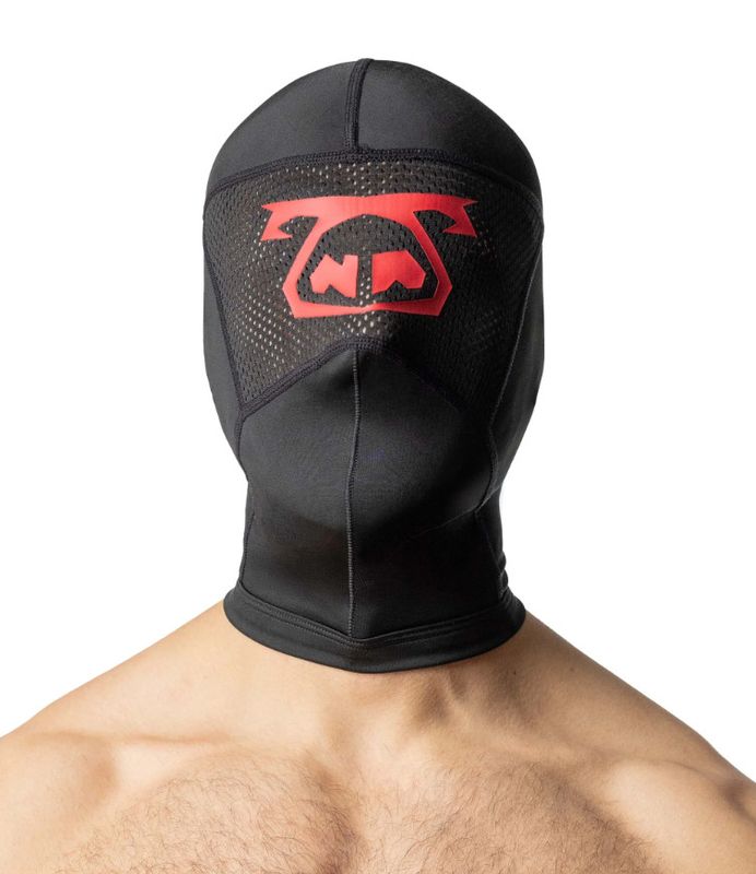 NASTY PIG WRECKED HOOD BLACK & RED OSFA