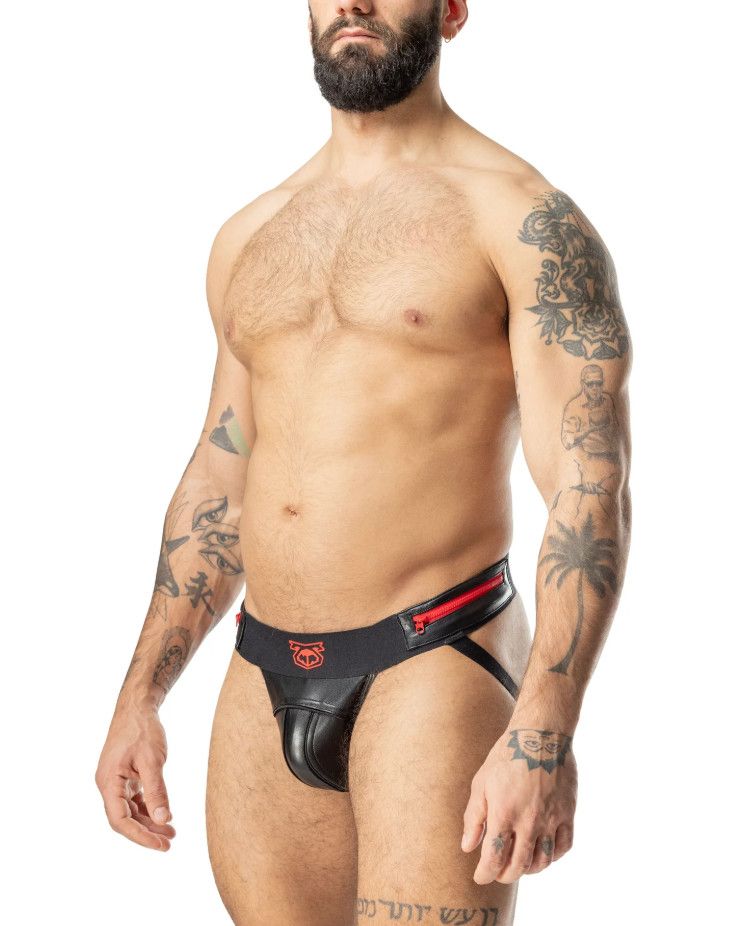 NASTY PIG WRECKED JOCK STRAP BLACK, Size: SMALL
