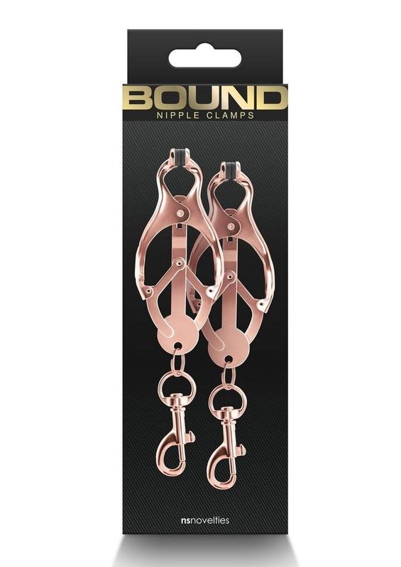BOUND NIPPLE CLAMPS C3 ROSE GOLD