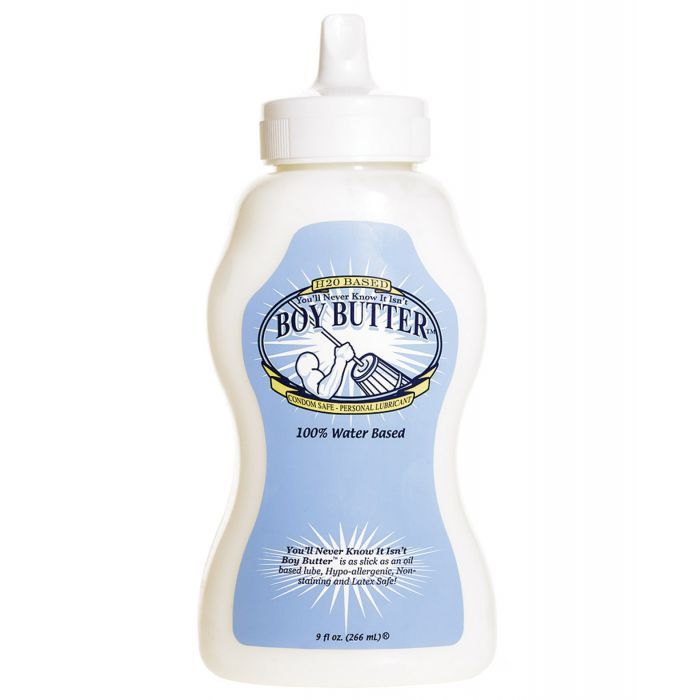 BOY BUTTER H2O SQUEEZE BOTTLE  9oz