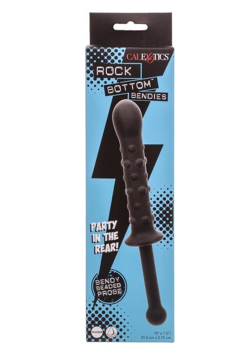 ROCK BOTTOM BENDIES BEADED SILICONE ANAL PROBE