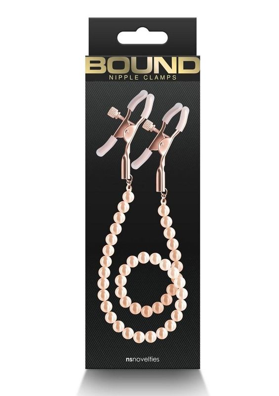 BOUND NIPPLE CLAMPS DC1 ROSE GOLD