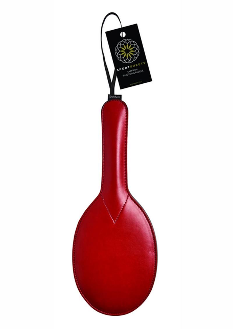 SPORTSHEETS SAFFRON PING PONG PADDLE